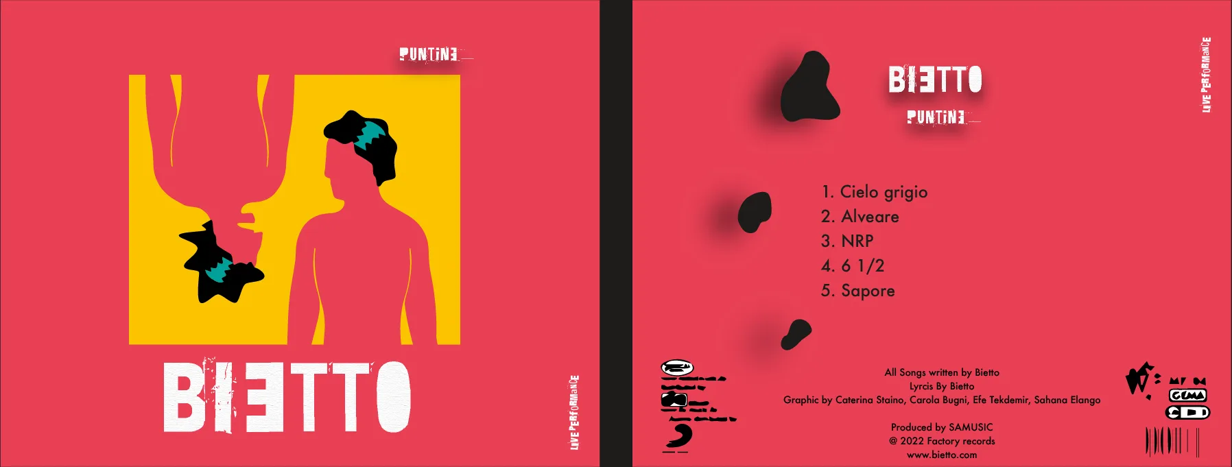 Puntine CD Design