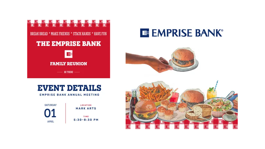 Emprise Bank Email Design Layout