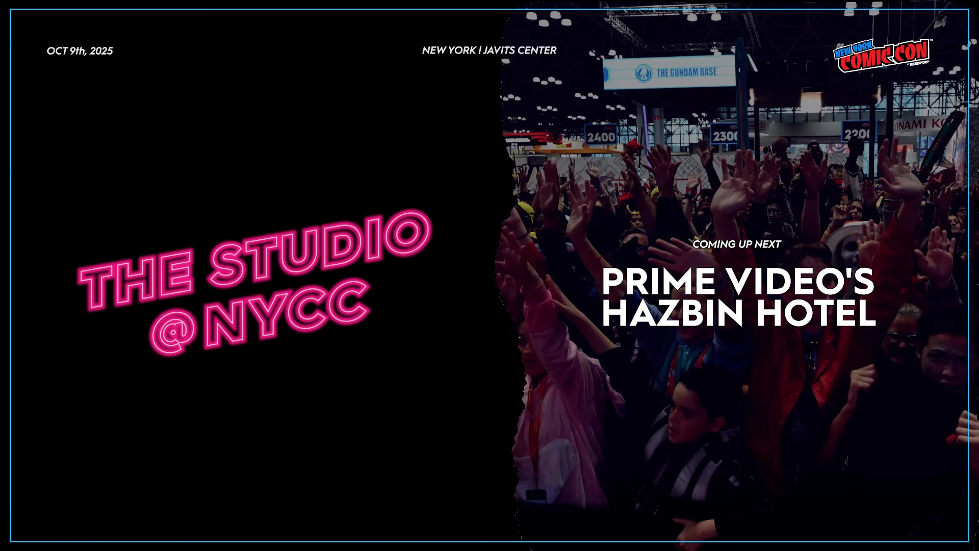NYCC Livestream Studio View