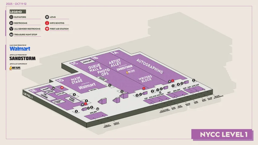 NYCC Map Level 1