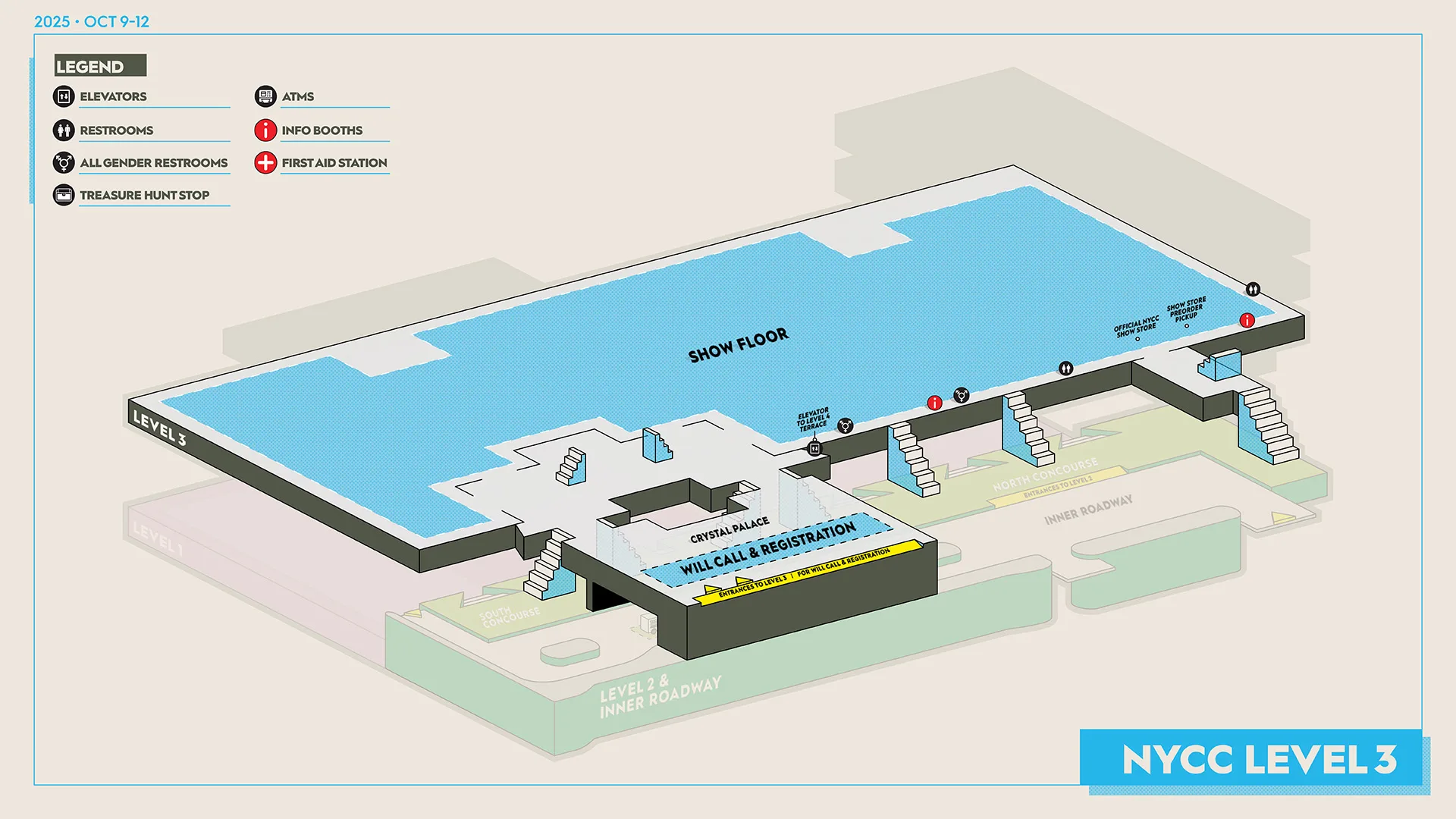 NYCC Map Level 3